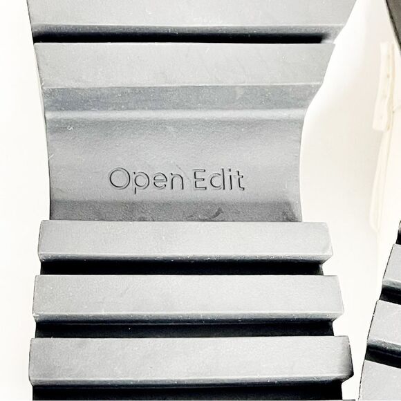 🍋 Open Edit • NEW Women’s Square Toe Chunky Platform Slip On Loafers Size 10 - Picture 8 of 10